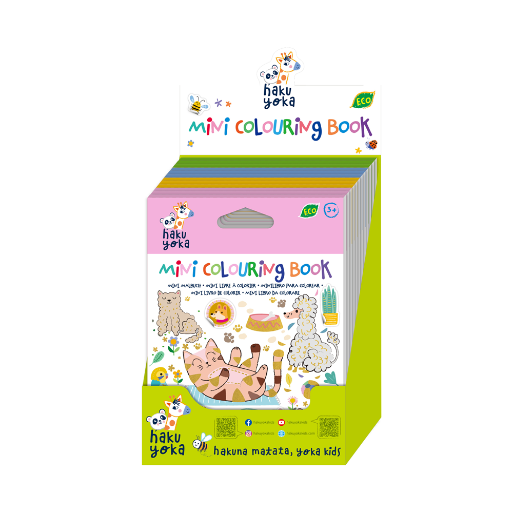 Haku Yoka Mini Colouring Book