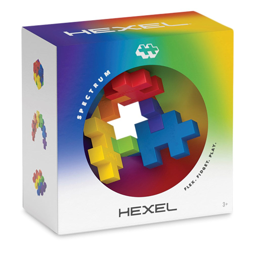 Plus-Plus Hexel Fidget Toy Spectrum