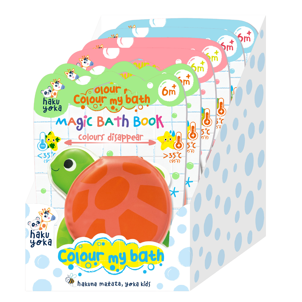 Haku Yoka Colour My Bath Magic Bath Book