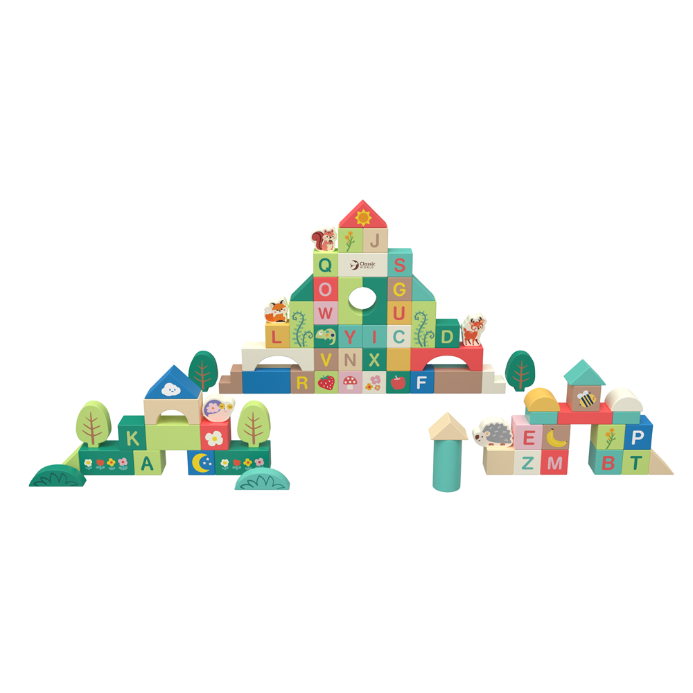 Classic World Little Forest Blocks 100pc
