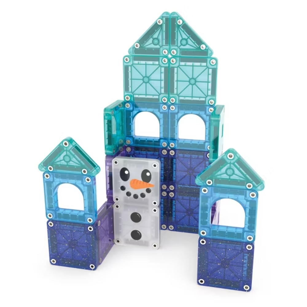 MAGNA-TILES microMAGS Winter Wonder Travel Set 26pc