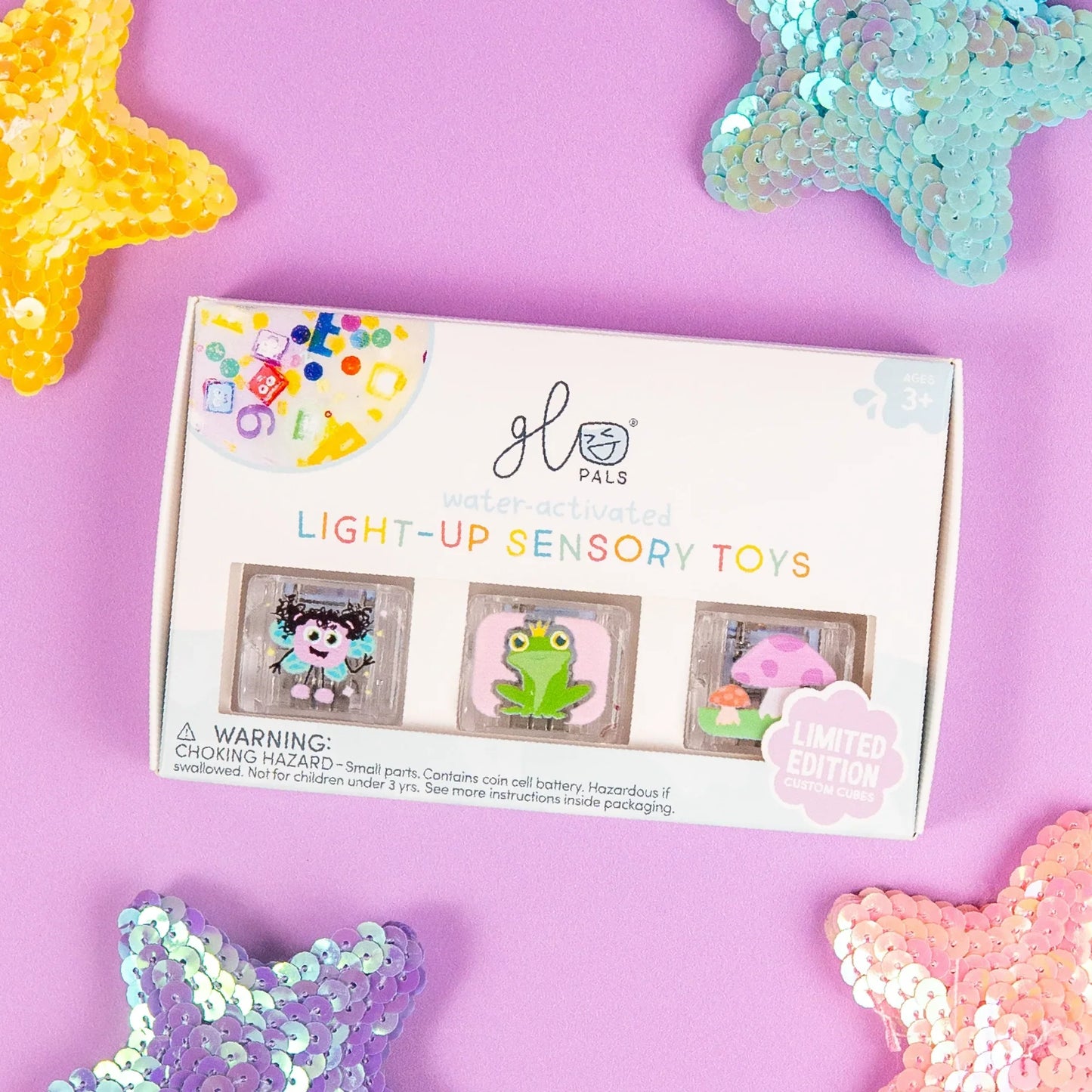 Glo Pals Limited Edition Light-Up Cubes, 6-Pack Fairy Gift Set