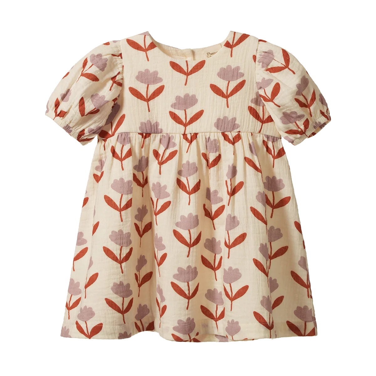 Nature Baby Albertine Dress Muslin Fleurette Print
