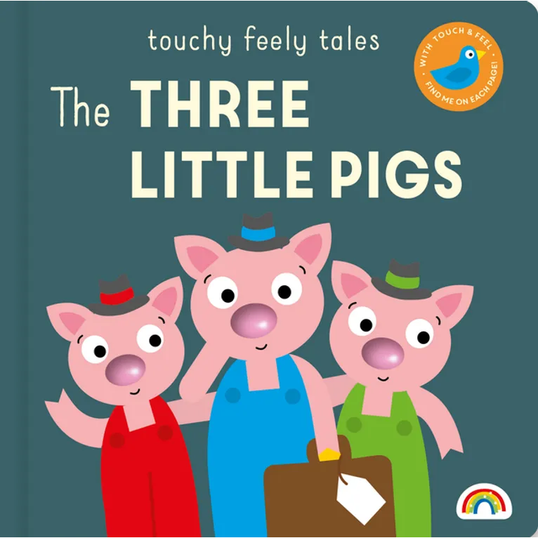 Touchy Feely Tales Book - Three Little Pigs
