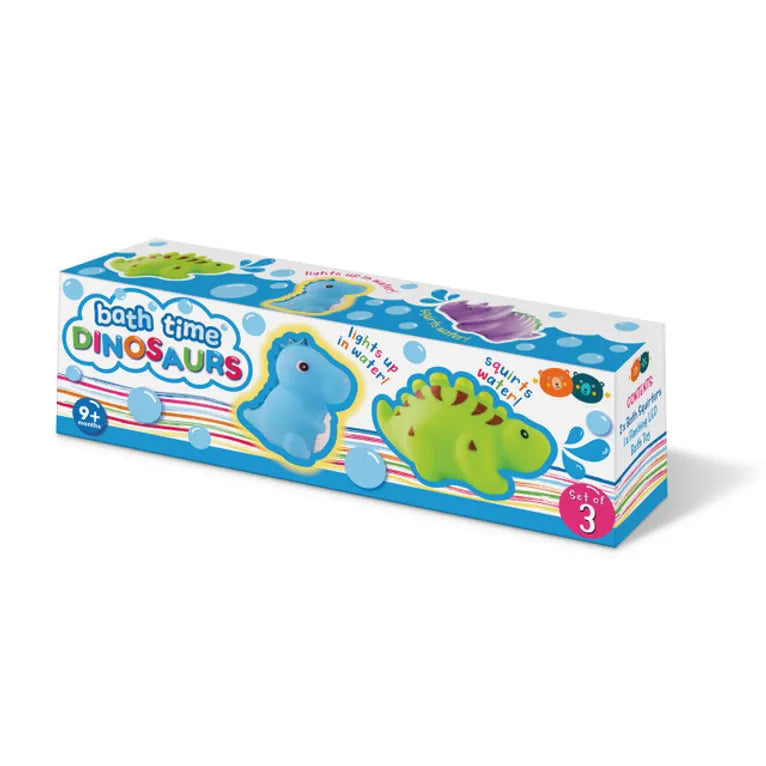 Bath Time Squirter and LED - Dinosaur