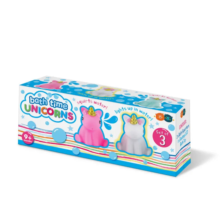Bath Time Squirter and LED - Unicorn