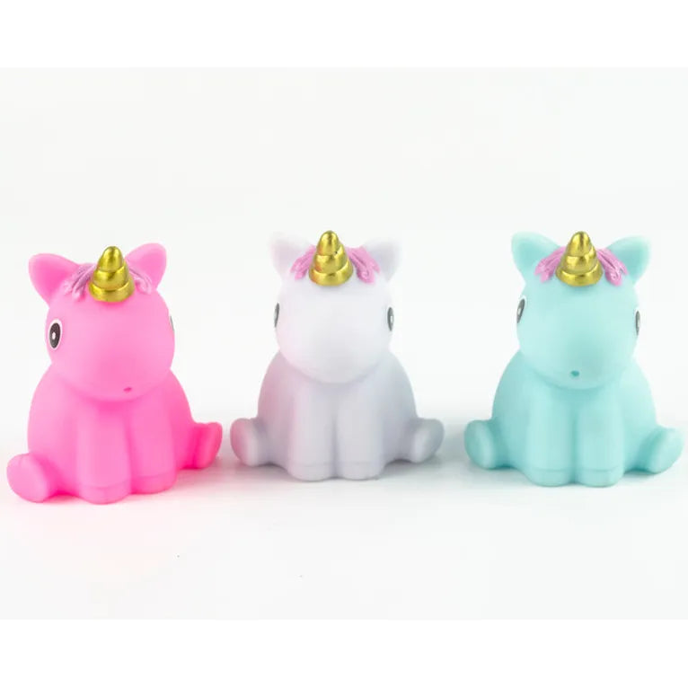 Bath Time Squirter and LED - Unicorn