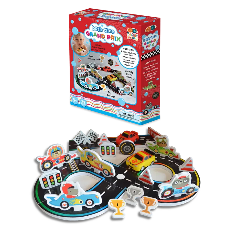 Bath Time Stickers - Grand Prix