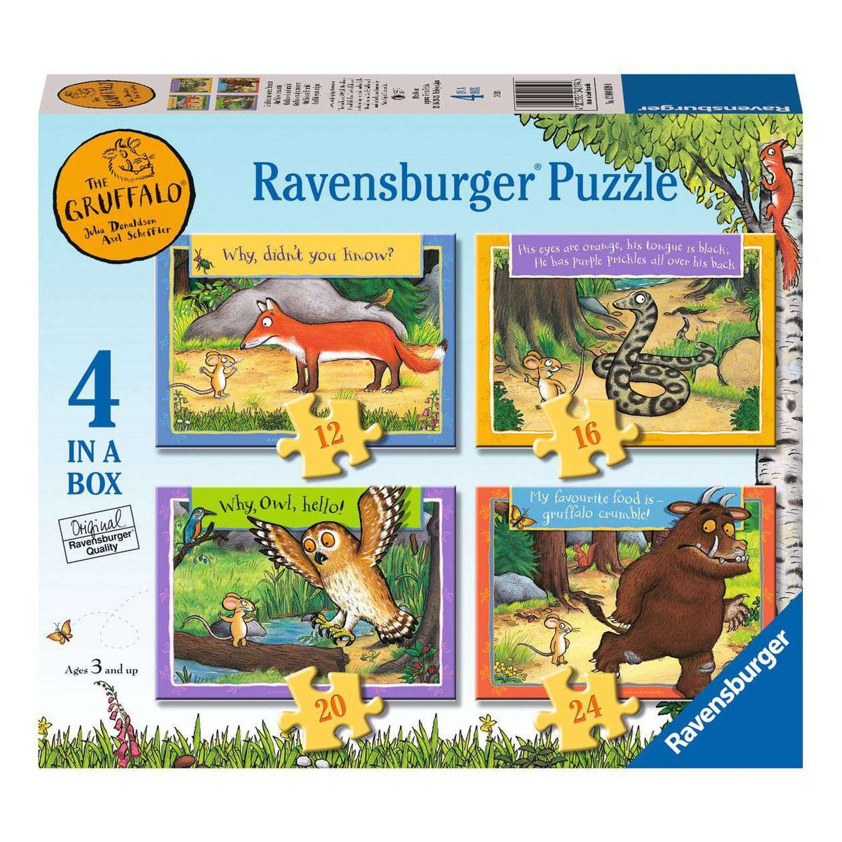 Ravensburger Multi Jigsaw Puzzle Gruffalo