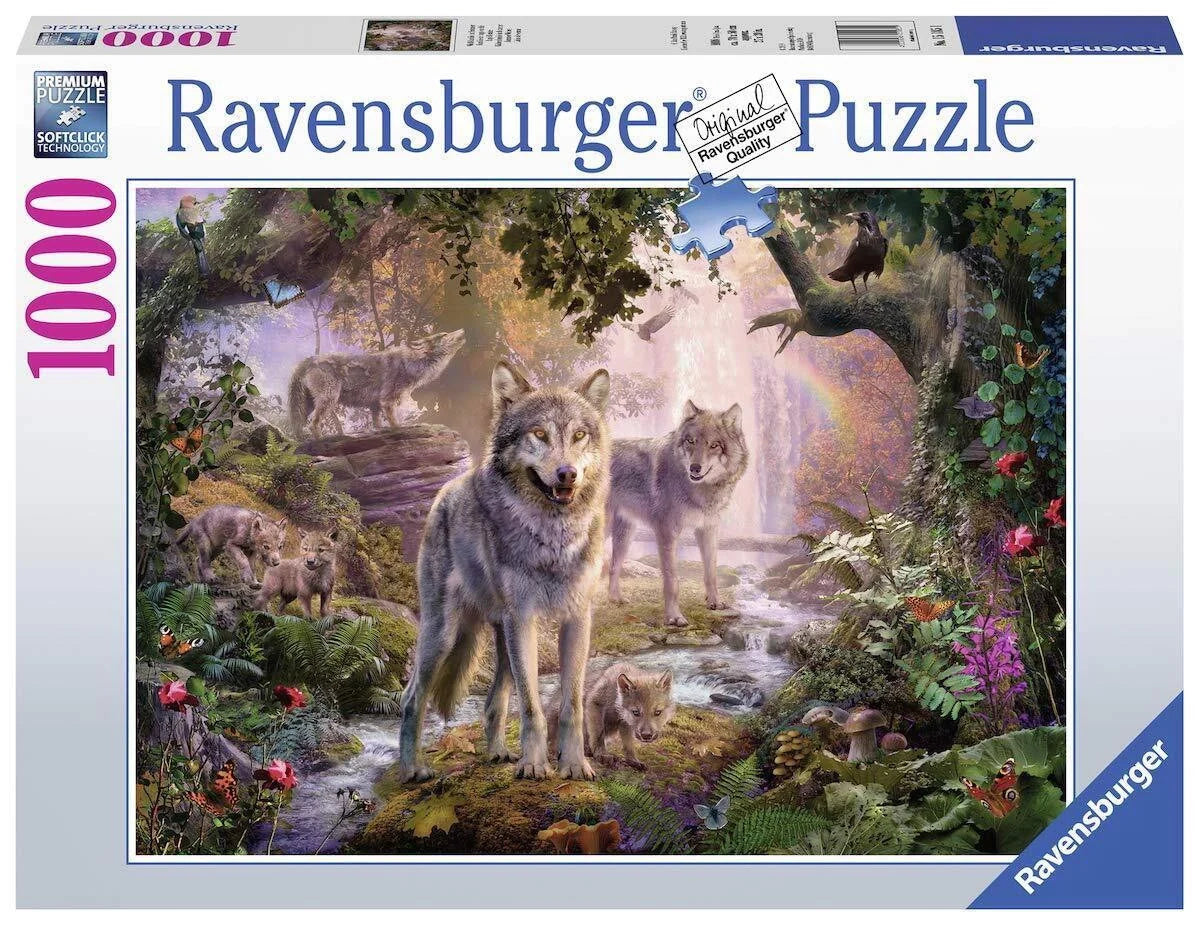 Ravensburger 1000pc Jigsaw Puzzle Summer Wolves