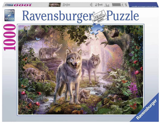 Ravensburger 1000pc Jigsaw Puzzle Summer Wolves