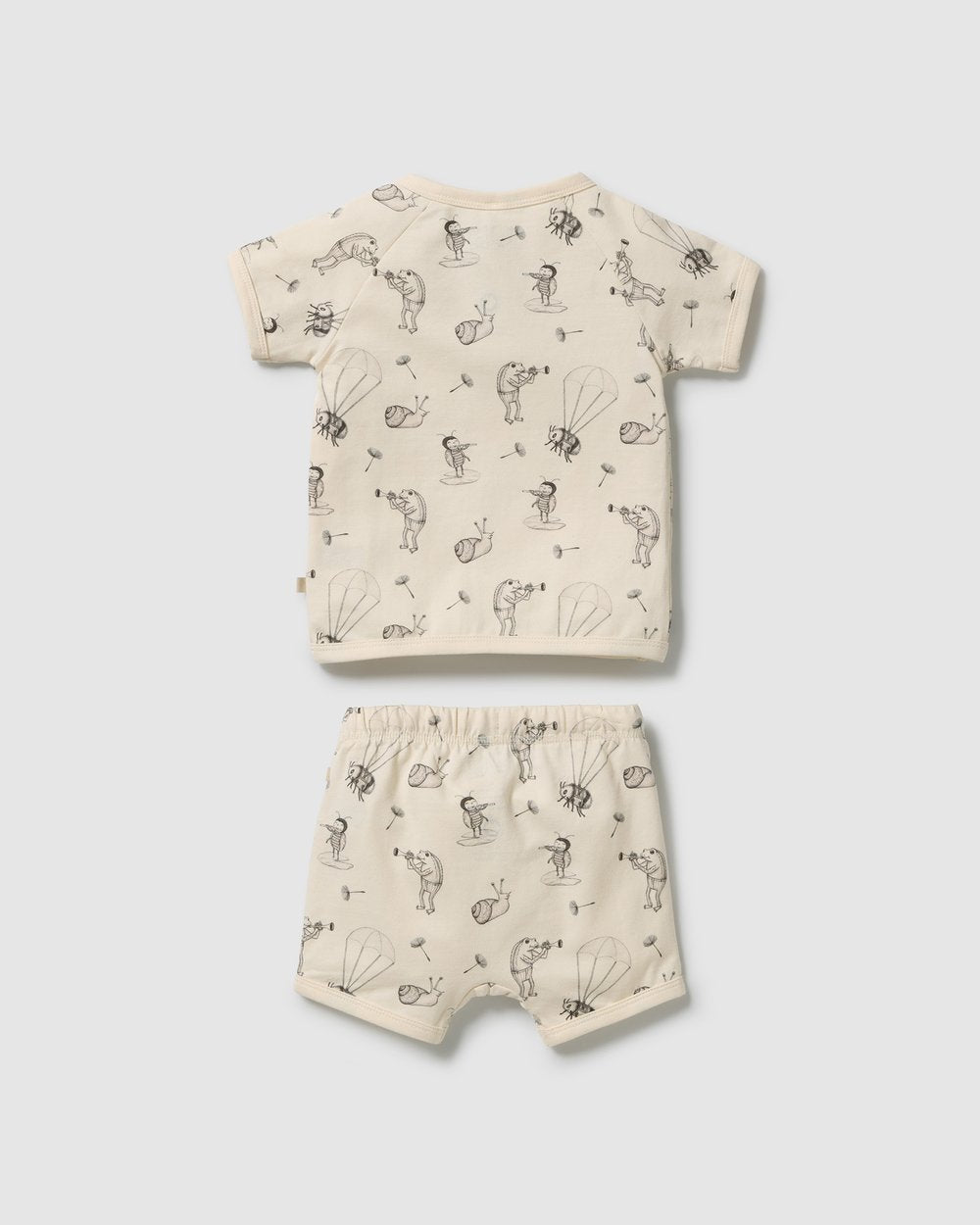 Wilson & Frenchy Whispering Willows Organic Kimono Set