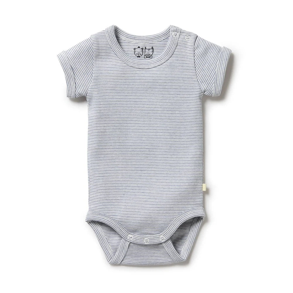 Wilson & Frenchy Organic Stripe Bodysuit