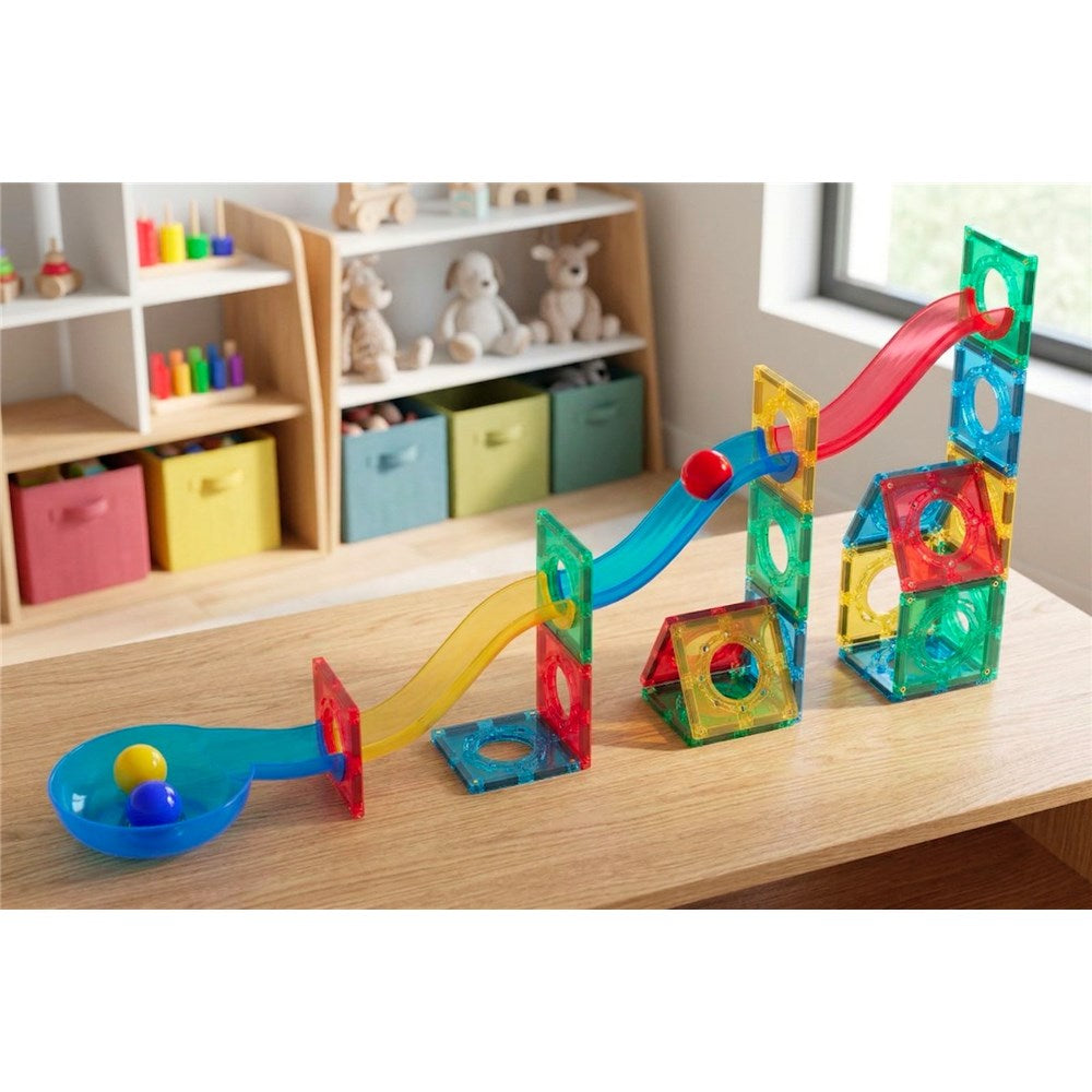 TileTek 95 Piece Ball Run Set