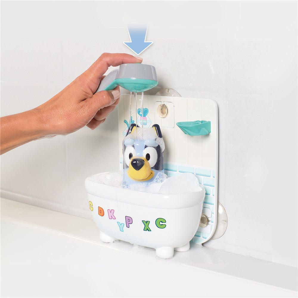 Tomy Toomies Shower & Scrub Bluey