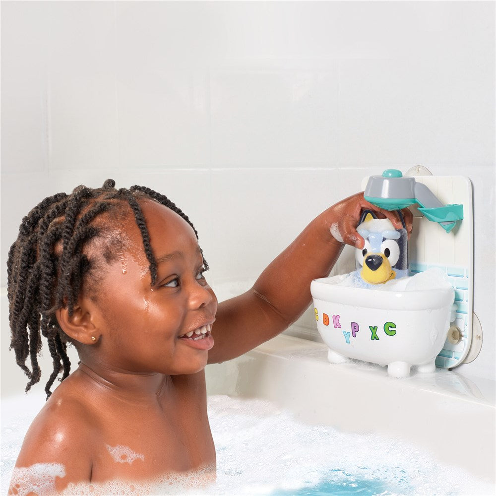 Tomy Toomies Shower & Scrub Bluey