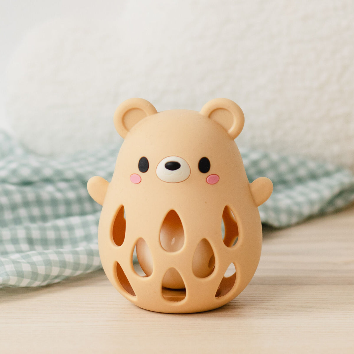 Tiger Tribe Silicone Rattle Bear
