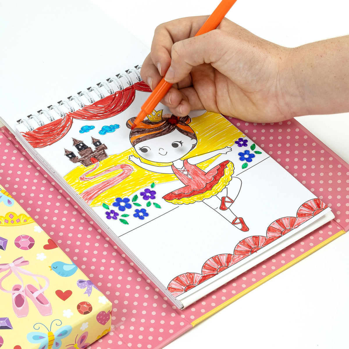 Tiger Tribe Colouring Set Ballet