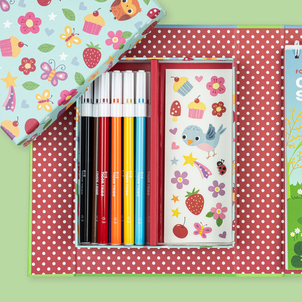 Tiger Tribe Colouring Set Forest Fairies