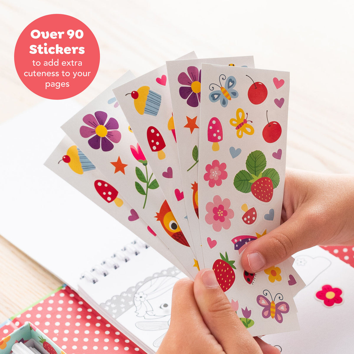 Tiger Tribe Colouring Set Forest Fairies