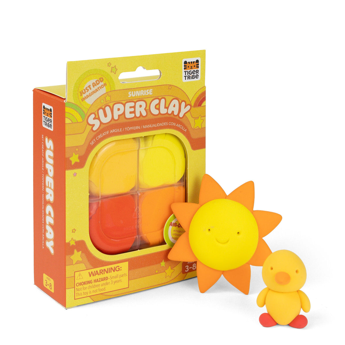 Tiger Tribe Super Clay Stationery Pack