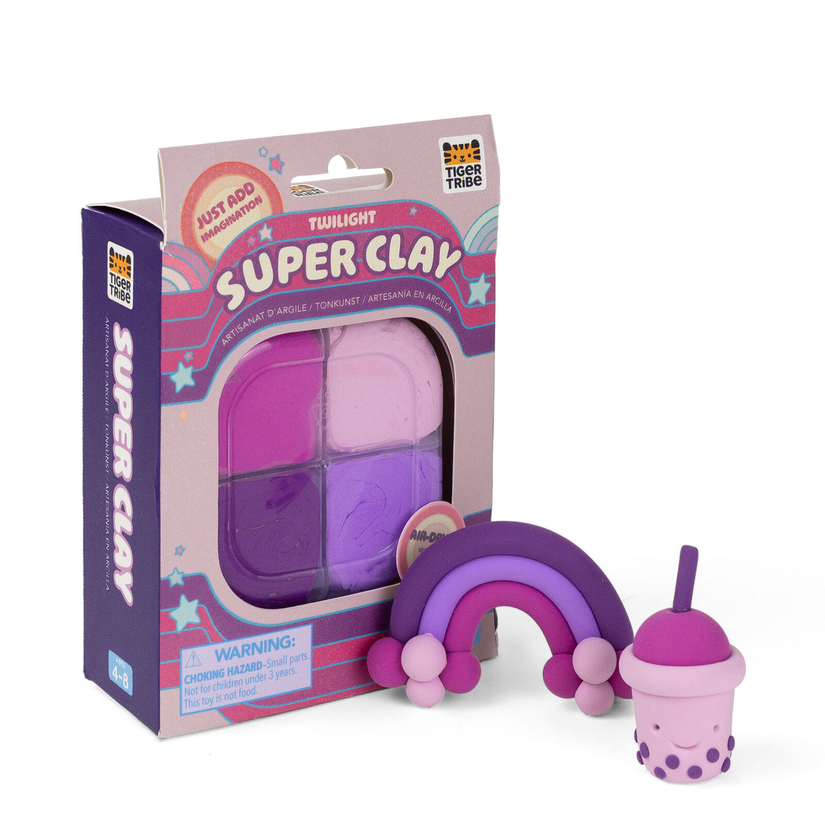 Tiger Tribe Super Clay Stationery Pack