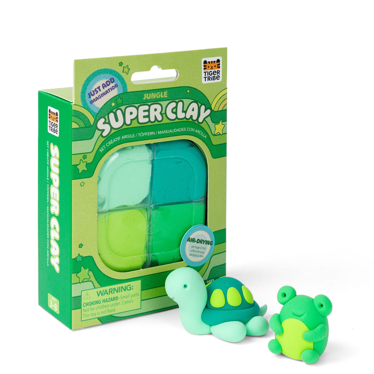 Tiger Tribe Super Clay Stationery Pack