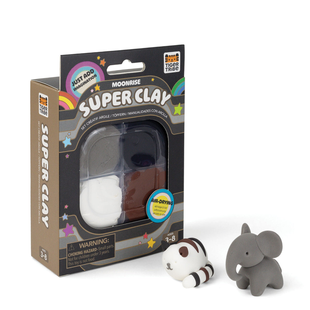 Tiger Tribe Super Clay Stationery Pack