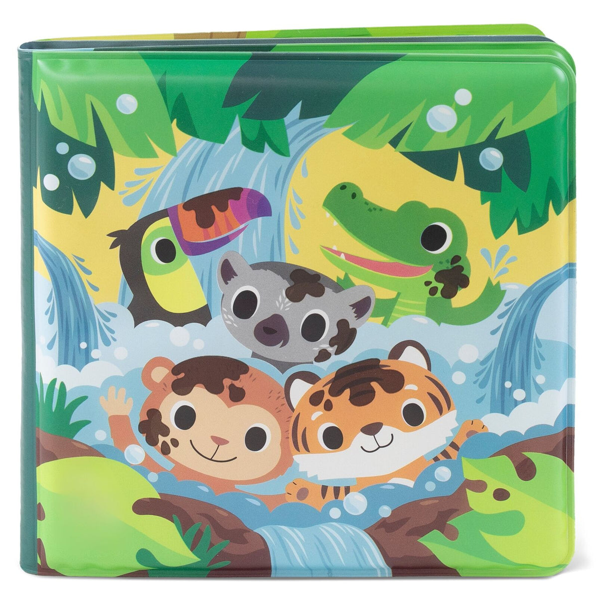 Tiger Tribe Bath Book Messy Jungle