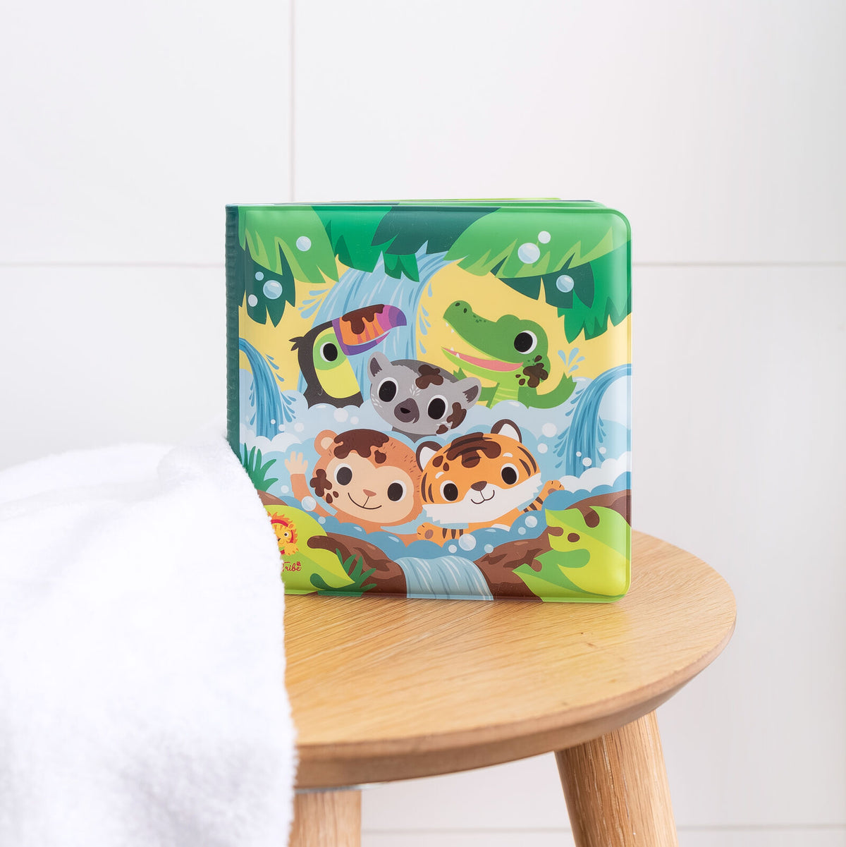 Tiger Tribe Bath Book Messy Jungle