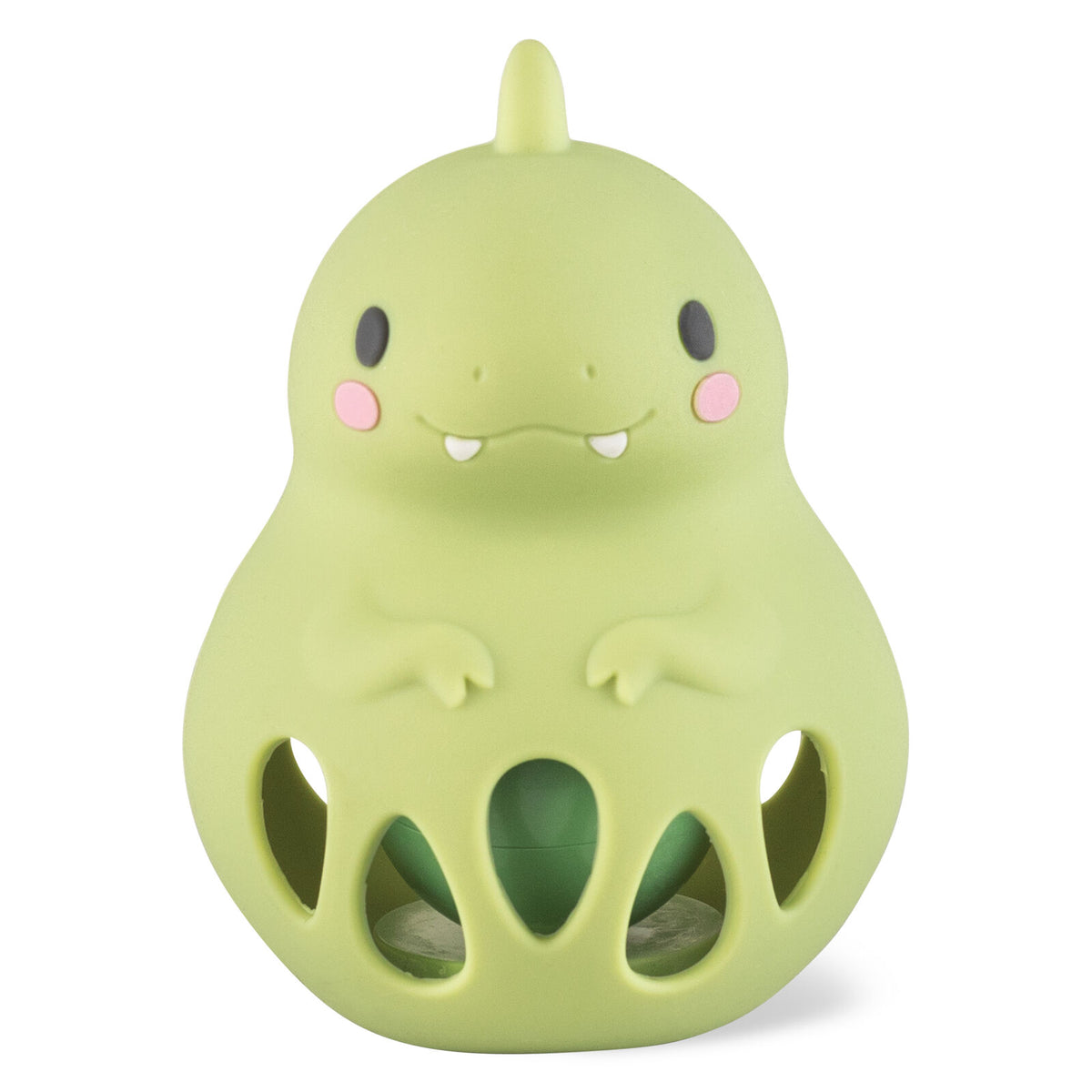 Tiger Tribe Silicone Rattle Dino