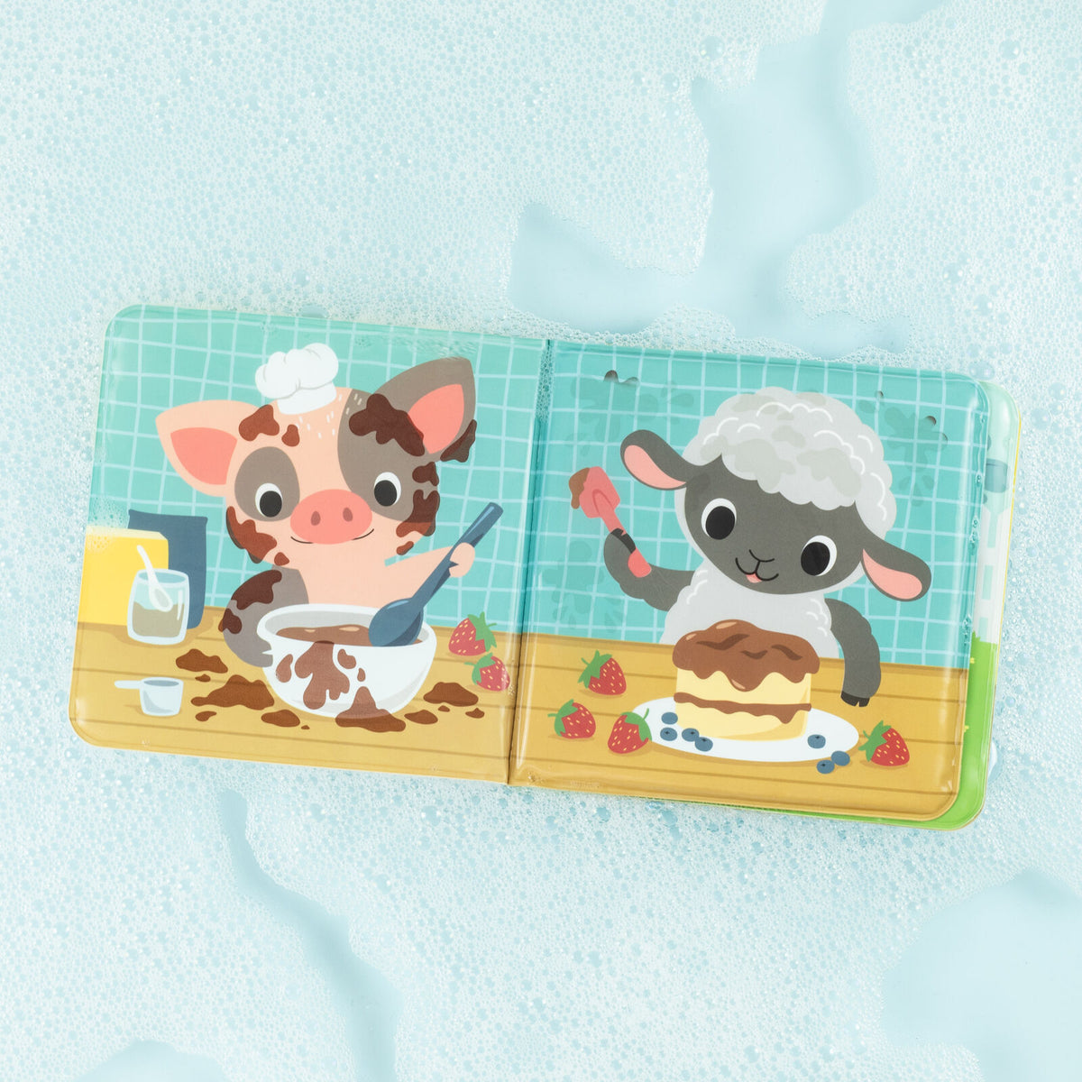Tiger Tribe Bath Book Messy Farm
