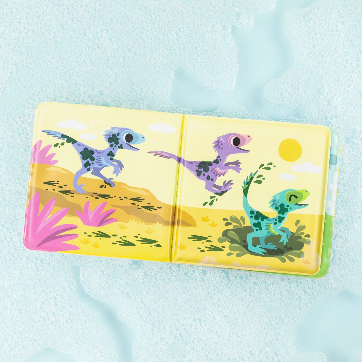 Tiger Tribe Bath Book Messy Dinosaurs