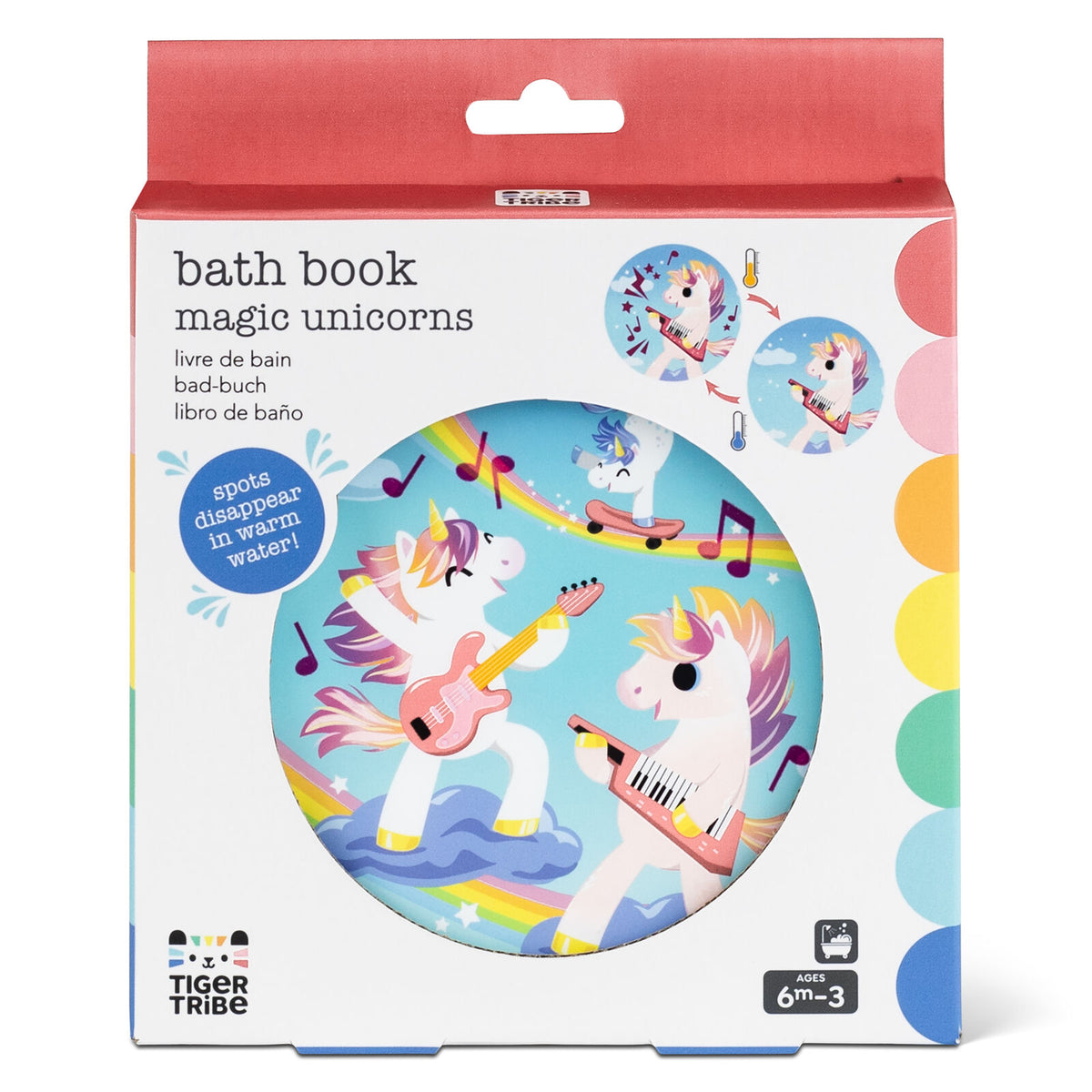 Tiger Tribe Bath Book Messy Unicorns