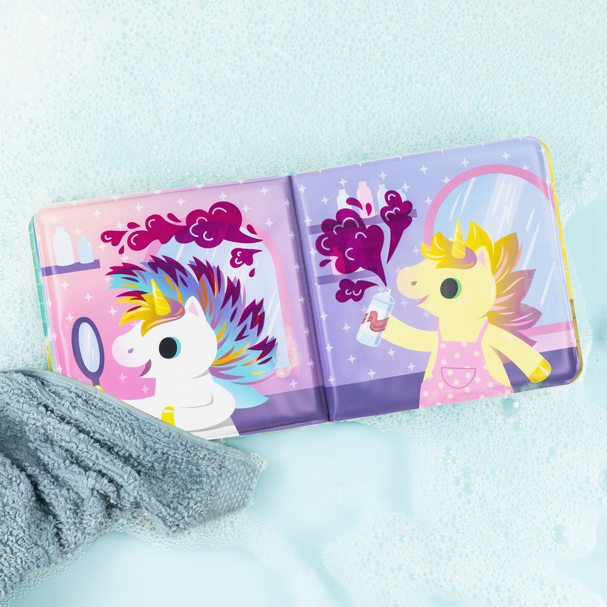 Tiger Tribe Bath Book Messy Unicorns