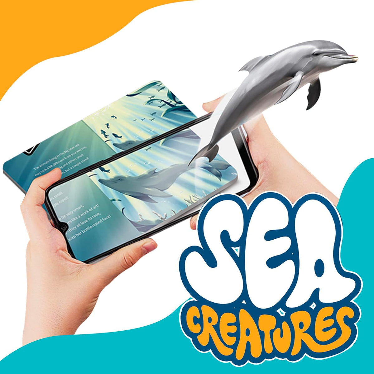 HoloToyz Sea Creatures Interactive AR Book
