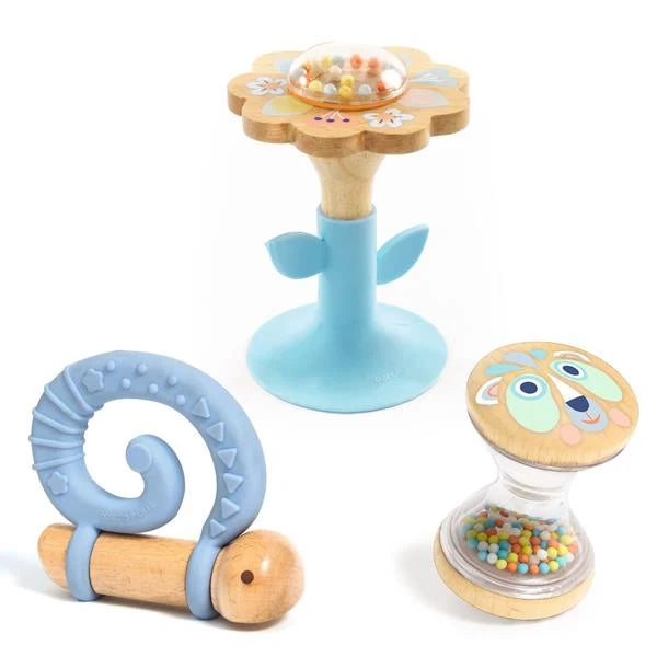 Djeco Baby Gifti Rattle & Teether Gift Set