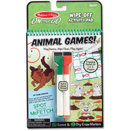 Melissa & Doug Wipe Off Activity Pad