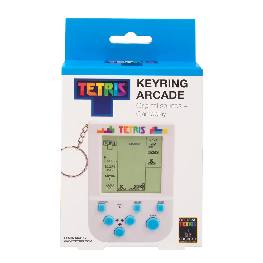 Fizz Creations Tetris Keyring Arcade Game