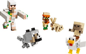 LEGO Minecraft Chicken Jockey Desert Attack
