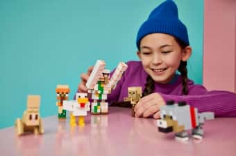 LEGO Minecraft Chicken Jockey Desert Attack