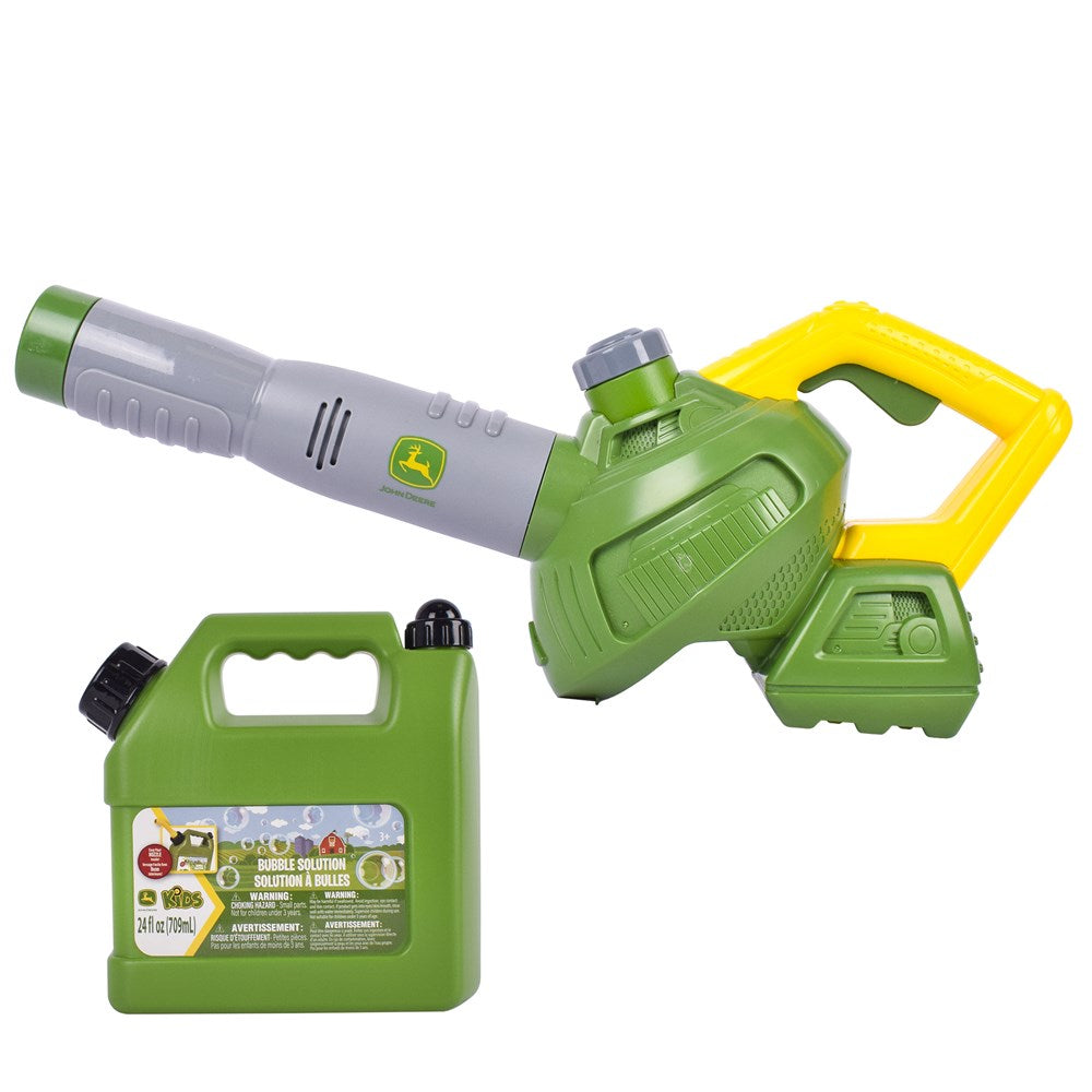 John Deere Bubble 'N' Fun Leaf Blower Combo with Bubble Refill Jerry Can