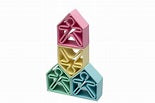 DENA Toys Kid 6pc and House 6pc Pastel