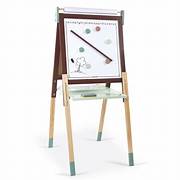 Janod Height Adjustable Easel Burgundy