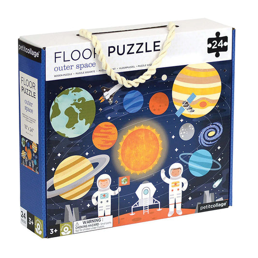 Petit Collage 24 Piece Floor Puzzle Outer Space