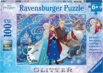 Ravensburger 100pc Jigsaw Puzzle Disney Frozen Glittery Snow