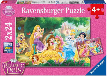 Ravensburger 2 x 24pc Jigsaw Puzzle Disney Best Friends Princesses
