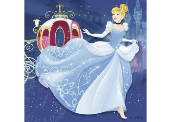 Ravensburger 3 x 49pc Jigsaw Puzzle Disney Princesses Adventures