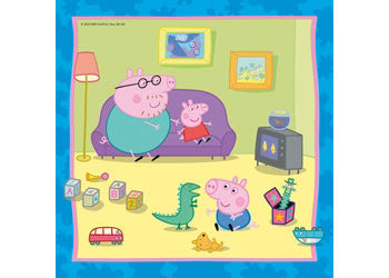 Ravensburger 3 x 49pc Jigsaw Puzzle Peppa Pig Peppa's Family & Friends
