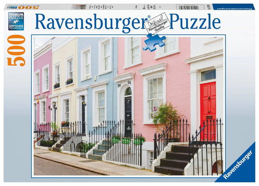 Ravensburger 500pc Jigsaw Puzzle Colourful London Townhouses